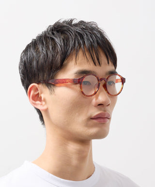 RIPPLE CLEAR tortoise brown