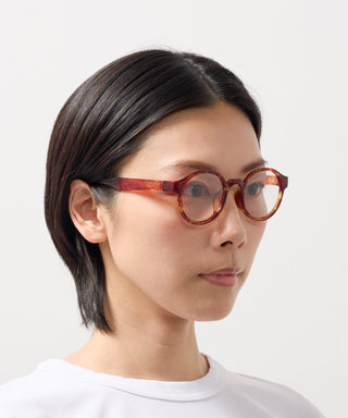 RIPPLE CLEAR tortoise brown