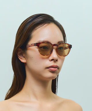 OCEAN CLEAR tortoise brown