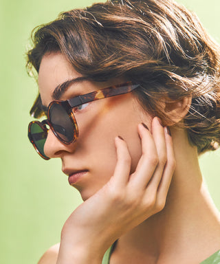 RIPPLE CLEAR tortoise brown