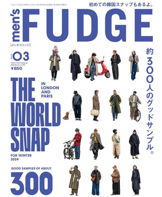 【掲載情報】men's FUDGE 3月号