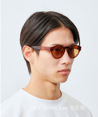 HARBOR CLEAR tortoise brown