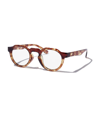 HORIZON CLEAR tortoise brown