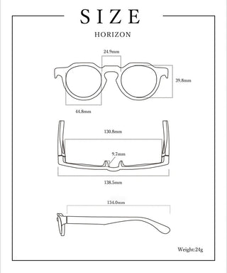 HORIZON CLEAR deep black