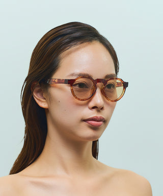 HORIZON CLEAR tortoise brown【一部予約販売商品】