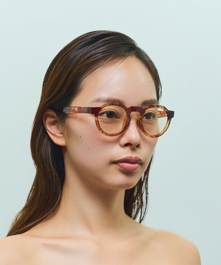 HORIZON CLEAR tortoise brown【一部予約販売商品】