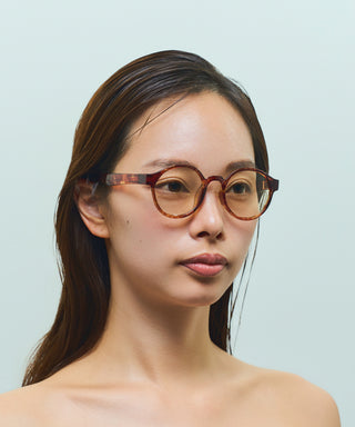 RIPPLE CLEAR tortoise brown【一部予約販売商品】