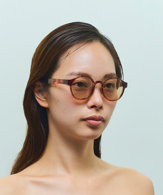 RIPPLE CLEAR tortoise brown【一部予約販売商品】