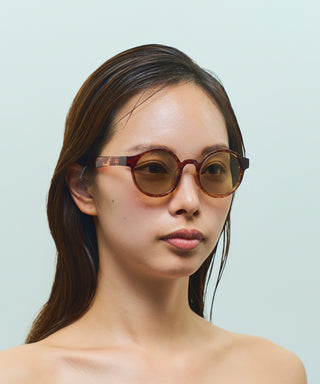 RIPPLE CLEAR tortoise brown【一部予約販売商品】