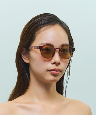 RIPPLE CLEAR tortoise brown【一部予約販売商品】