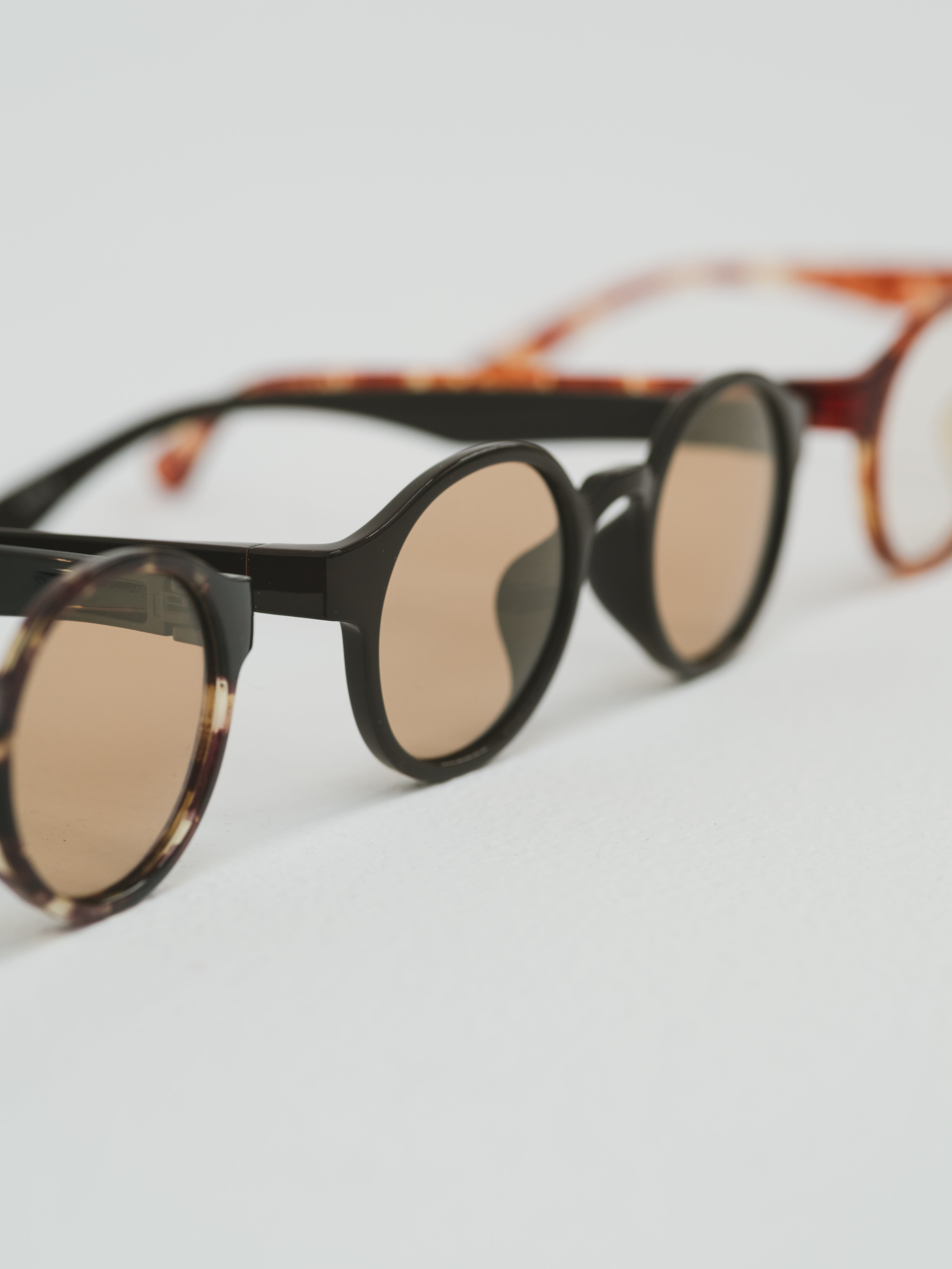 RIPPLE CLEAR deep brown サングラス | jugaad14